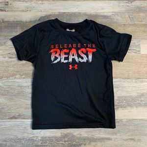 Boys Under Amour shirt